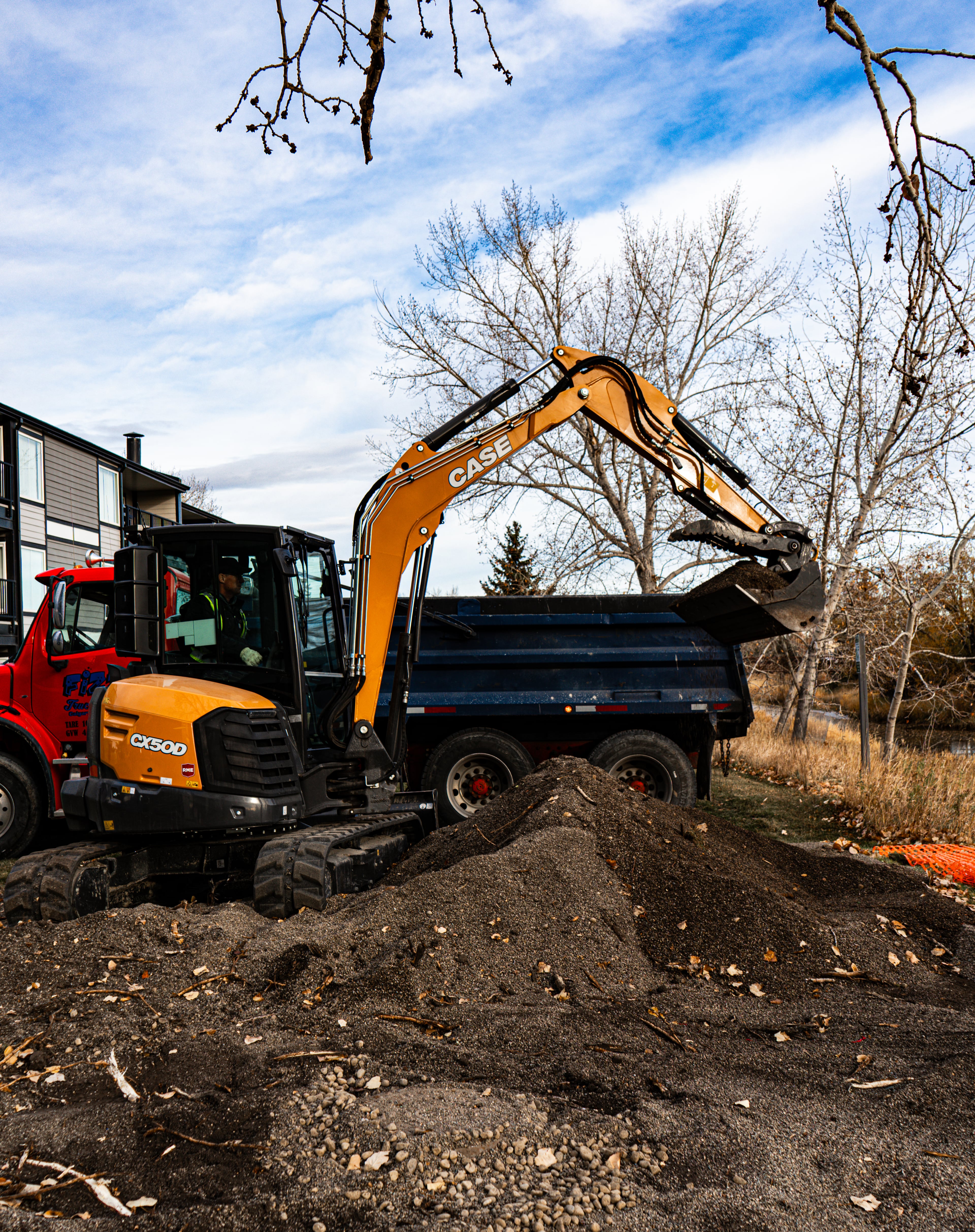 Excavation in Calgary by Kinsmen Consulting